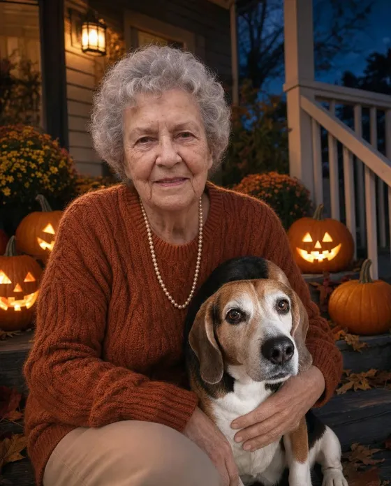 Example Pumpkin Porch portrait